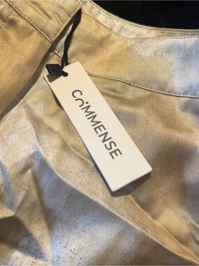 Commense Champagne Gold Satin pants